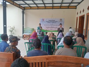 wakil ketua DPRD Kabupaten Ngawi Nas Hamidi mensosialisasikan Perda No 11 th 2019